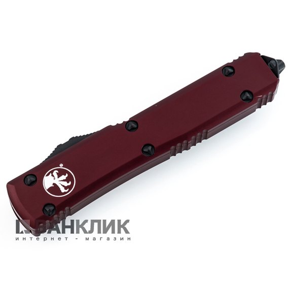 Нож Microtech Ultratech Tanto Point Black Blade merlot red 123-1MR