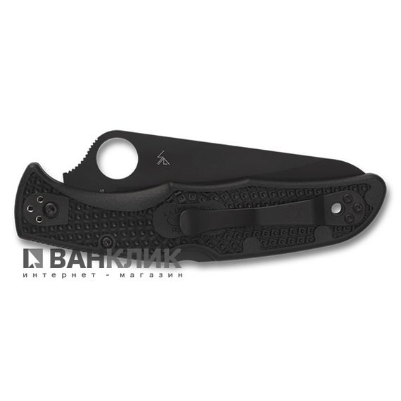 Нож Spyderco Pacific Salt 2 Black Blade , серрейтор (C91SBBK2)