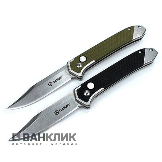 Нож Ganzo G719 зеленый G719-G, изображение 9