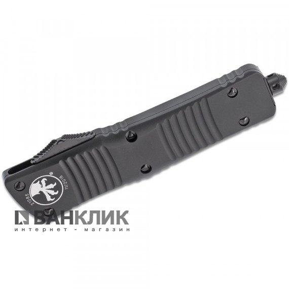 Нож Microtech Combat Troodon Double Edge Black Blade Tactical 142-1T, изображение 2
