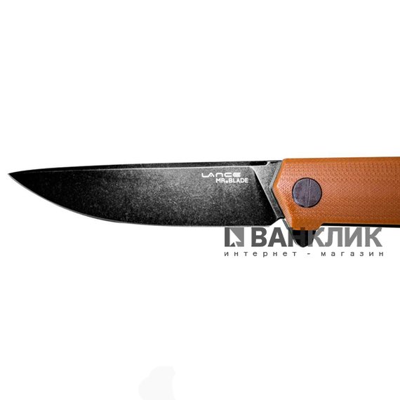 Нож Mr. Blade LANCE  M.1-a D2 steel (Brown handle)
