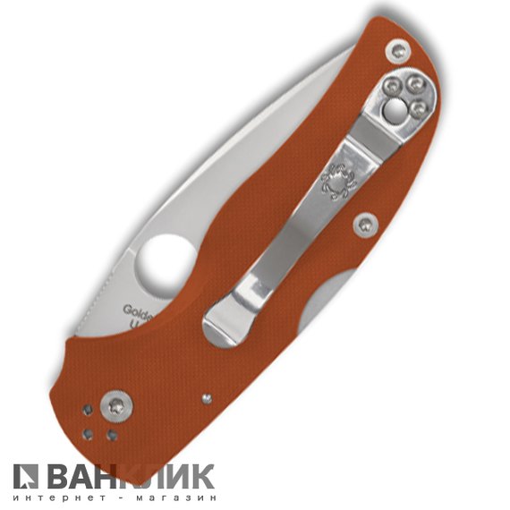 Нож Spyderco Native 5 Sprint Run оранжевый (C41GPBORE5)