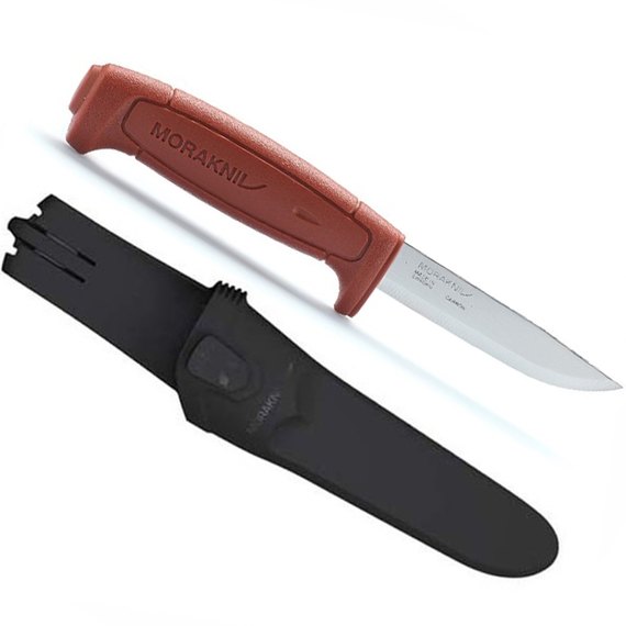 Нож туристический Morakniv Basic 511 (12147), Цвет : Красный, изображение 2