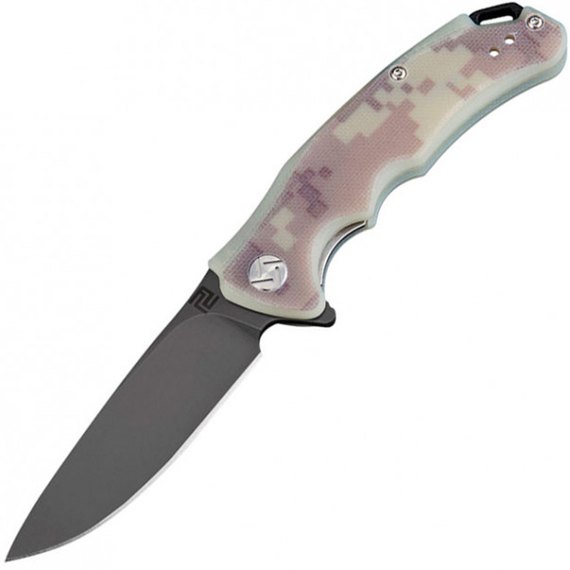 Ніж Artisan Tradition G10 Camo (1702P-BCG), Колір: Camo, Марка сталі: D2, Матеріал рукояті: Склотекстоліт (G10)