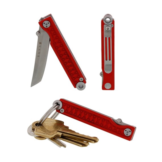 Ніж StatGear "Pocket Samurai" червоний PKT-AL-RED, Колір: Червоний, зображення 3