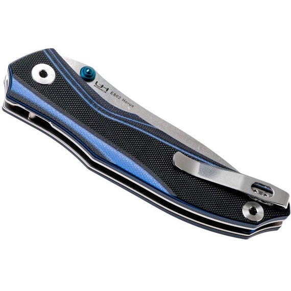 Нож Real Steel E802 Horus Black/Blue (7432), изображение 4