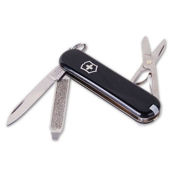 Многофункциональный нож Victorinox Classic SD 0.6223.3, Цвет : Чёрный, изображение 3