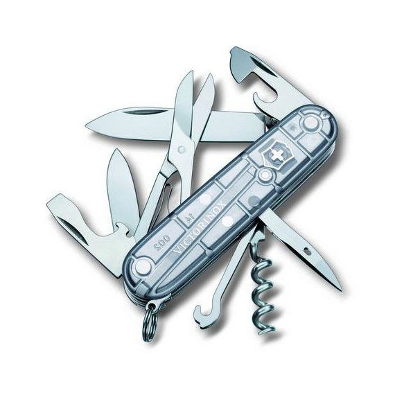 Багатофункціональний ніж Victorinox Climber 1.3703.T7B1, Колір: Сріблястий