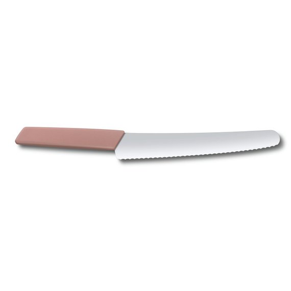 Ніж кухонний Victorinox SwissClassic, Swiss Modern 22 cм, абрикосовий, блістер 6.9076.22W5B, зображення 2