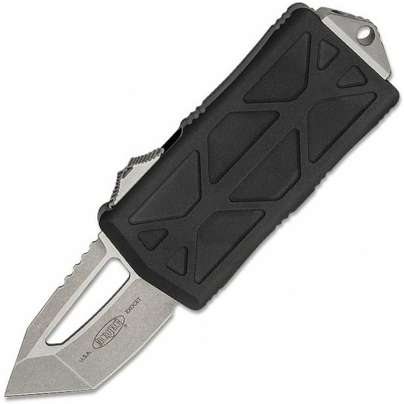 Нож Microtech Exocet Tanto Point Stonewash black 158-10