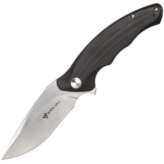 Нож Steel Will Avior черный stonewash SWF62-08