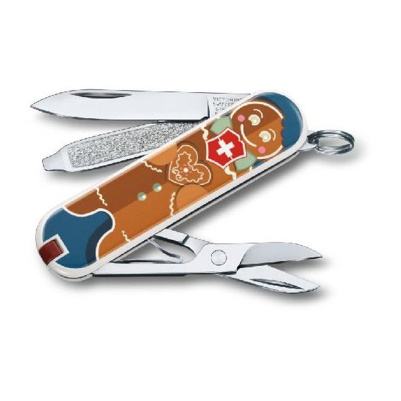 Багатофункціональний ніж Victorinox Classic Le 0.6223.L1909, Колір: Gingerbread Love