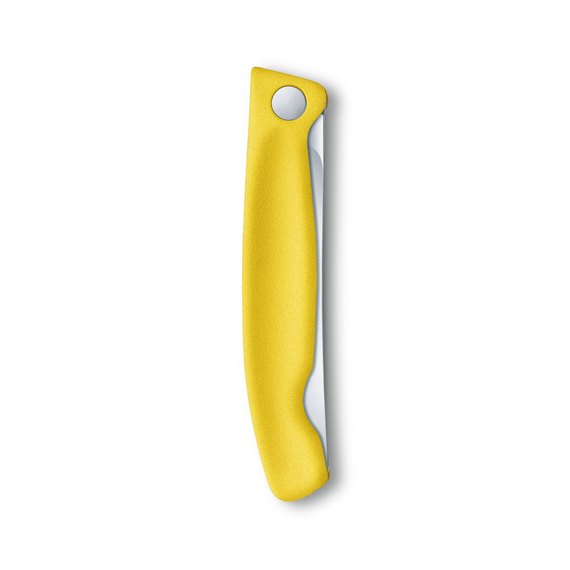 Кухонний ніж Victorinox SwissClassic Foldable Paring жовтий 6.7836.F8B, Колір: Жовтий, зображення 5