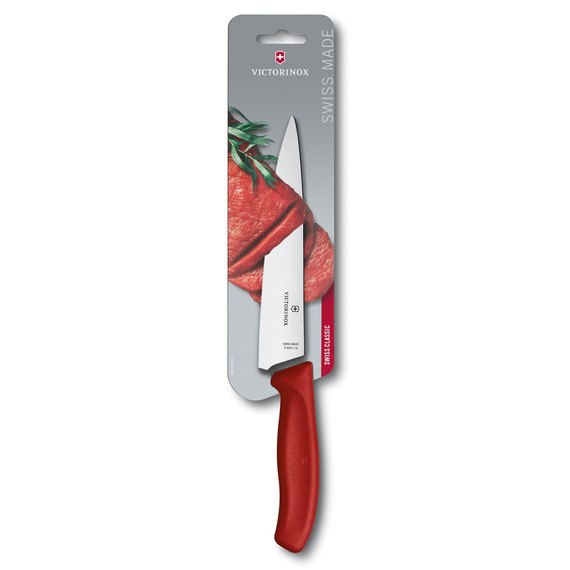 Ніж кухонний Victorinox SwissClassic Carving червоний 6.8001.19B, зображення 2