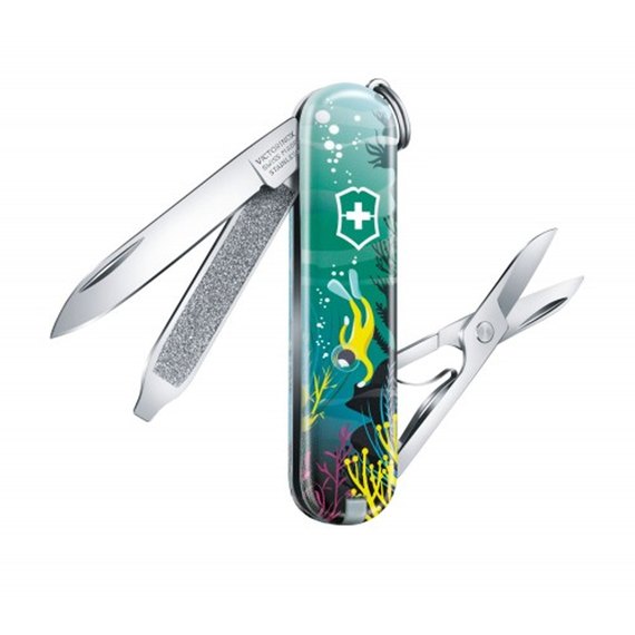 Багатофункціональний ніж Victorinox Classic Le Deep Dive 0.6223.L2006