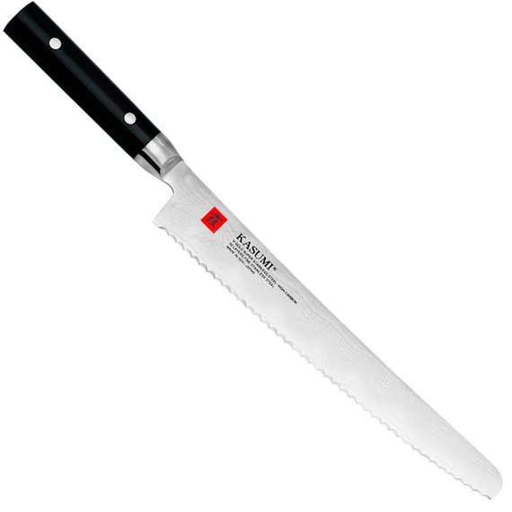 Нож кухонный Kasumi Damascus Bread 86025