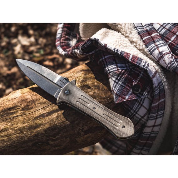 Карманный нож Boker Plus Smatchet micarta 01BO141, изображение 4
