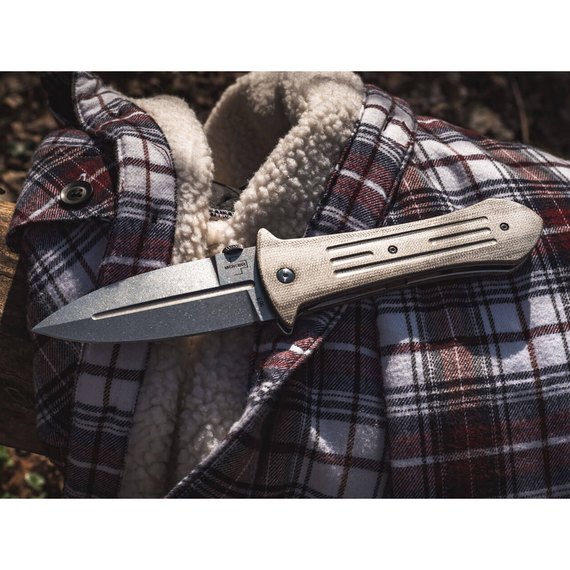 Карманный нож Boker Plus Smatchet micarta 01BO141, изображение 5