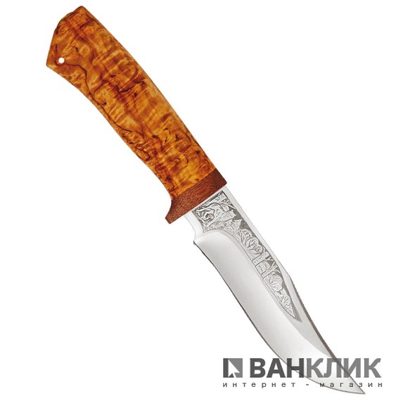 Нож АиР Клычок-1 карельская береза