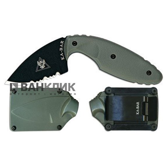Нож Ka-Bar Original TDI ser. Foliage Green 1477FG