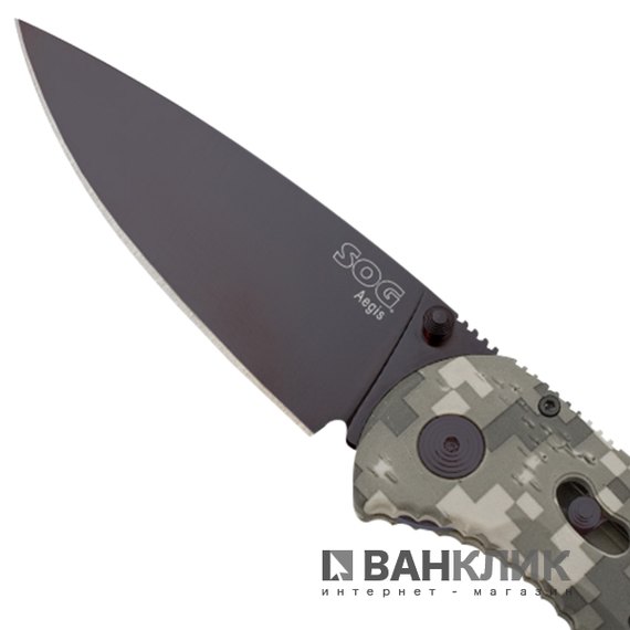 Нож SOG Aegis Digi Camo Black TiNi (AE-06)
