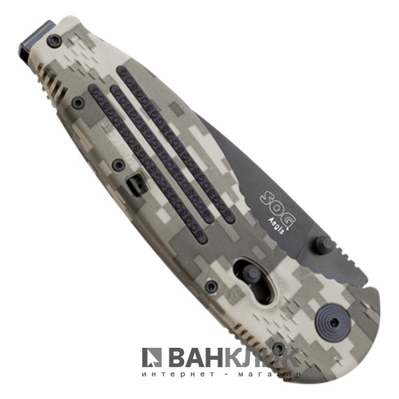 Нож SOG Aegis Digi Camo Black TiNi (AE-06)