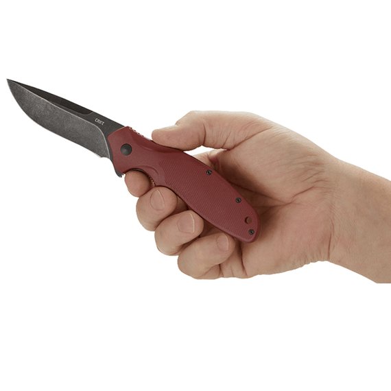 Ніж CRKT Shenanigan maroon K800RKP, зображення 9