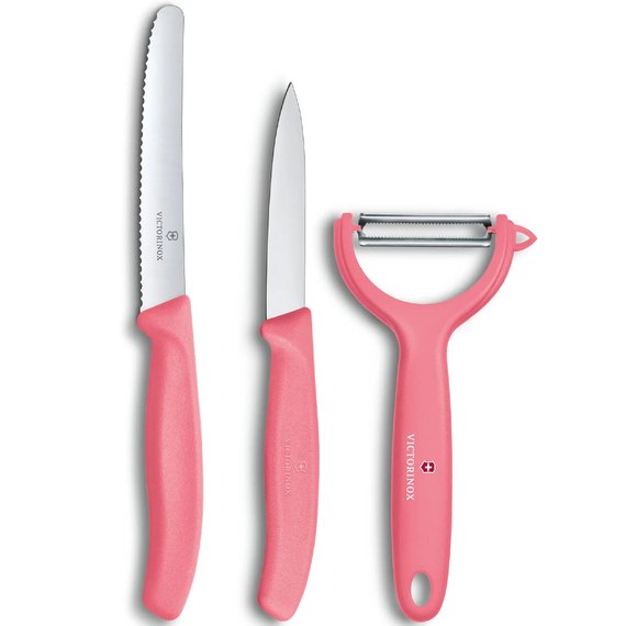 Набор кухонный Victorinox SwissClassic Paring Set 3шт красный 6.7116.33L12, Цвет: Красный