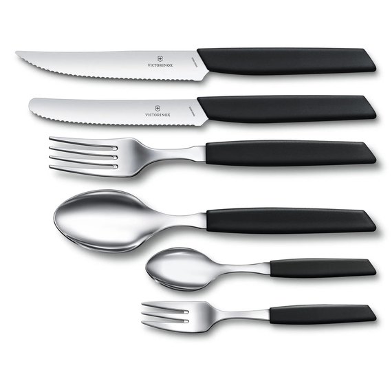 Нож кухонный Victorinox Swiss Modern Steak&Pizza черный 6.9003.12W, изображение 2