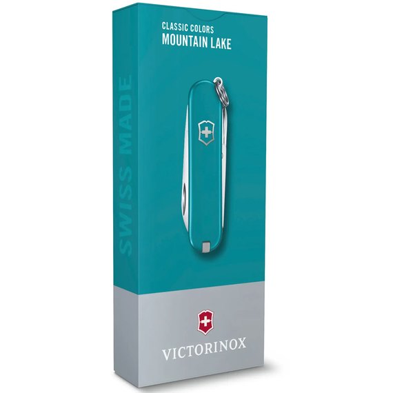 Многофункциональный нож Victorinox Classic SD Colors Mountain Lake 0.6223.23G, Цвет : Mountain Lake, изображение 4