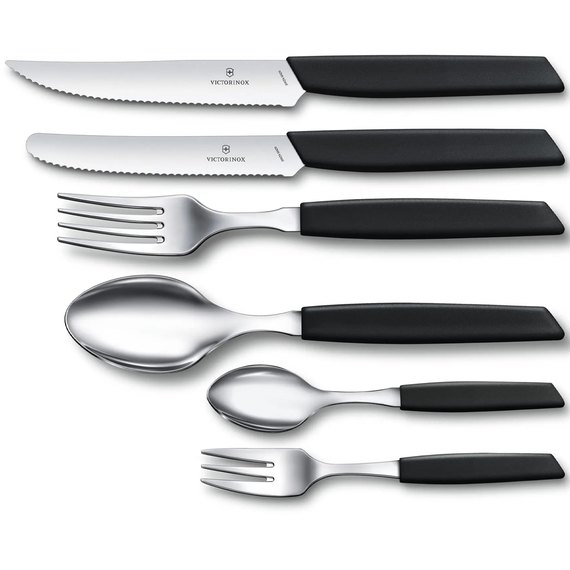 Ложка Victorinox Swiss Modern Table черный 6.9033.08, Цвет: Чёрный, изображение 2