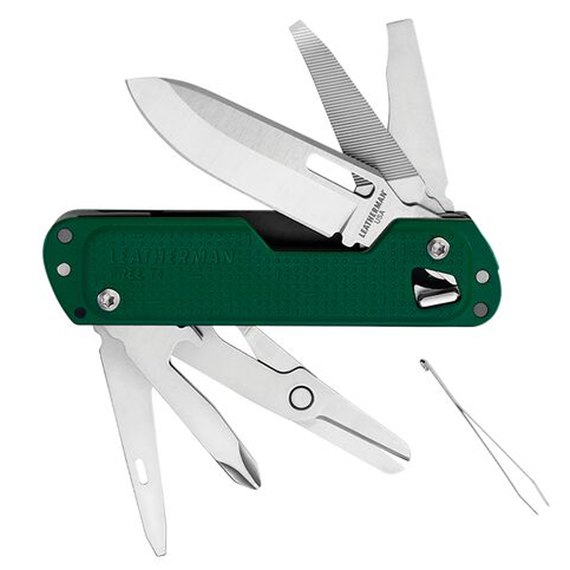 Мультитул Leatherman Free T4 Evergreen 832875, Колір: Evergreen