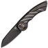 Ніж Fox Radius Titanium black (FX-550 TiB), Колір: Чорний, Марка сталі: M390, Матеріал рукояті: Титан