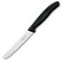 Кухонный нож Victorinox SwissClassic для томатов, черный 6.7833, Цвет : Чёрный, Марка стали: 440А, Материал рукояти: Пластик