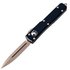 Кишеньковий ніж Microtech Ultratech Double Edge Bronze FS (122-15), Колір: Black