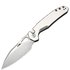 Карманный нож CJRB Frack SW (J1931-ST), Покрытие клинка: SW (Stonewash), Цвет : Silver 