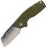 Нож туристический SOG Stout FLK, OD Green/Stonewash (SOG 14-03-11-57), Цвет : Green