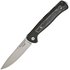Карманный нож Lionsteel Skinny Aluminium SW Black (SK01A BS), Цвет : Black