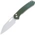 Кишеньковий ніж CJRB Pyrite Wharncliffe Micarta Green (J1925A-MGN), Покриття клинка: SW (Stonewash), Колір: Green