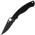 Карманный нож Spyderco Military 2 Black Blade (C36GPBK2), Покрытие клинка: Алмазоподобное углеродное покрытие (DLC), Цвет : Black