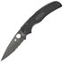 Кишеньковий ніж Spyderco Native Chief Black Blade (C244PSBBK), Покриття клинка: DLC, Колір: Black, Тип ріжучої кромки: Напівсеррейтор