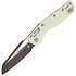 Кишеньковий ніж Microtech MSI Black Blade White (210T-1PMWH), Покриття клинка: Black, Колір: White