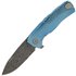 Карманный нож Lionsteel ROK Damascus Titanium Blue (ROK DD BL), Цвет : Blue