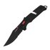 Нож туристический SOG Trident AT (11-12-02-41), Покрытие клинка: Black Titanium Nitride, Цвет : Чёрный/Красный, Тип режущей кромки: Полусеррейтор