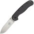 EDC нож Esee Knives Avispa SK5 Textured polymer Black (BRK1303), Покрытие клинка: Satin, Цвет : Чёрный, Марка стали: SK-5, Материал рукояти: Полимер